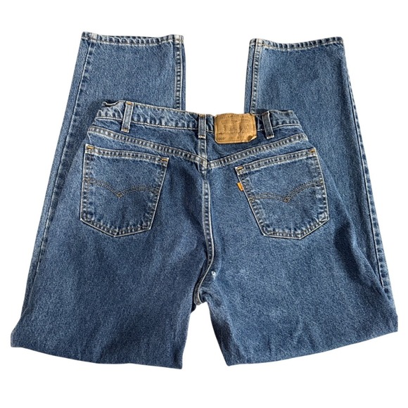 Levi's Other - Vintage Levis 560 Orange Tab Jeans Mens 33x32 Loose Fit Straight Leg Blue USA
